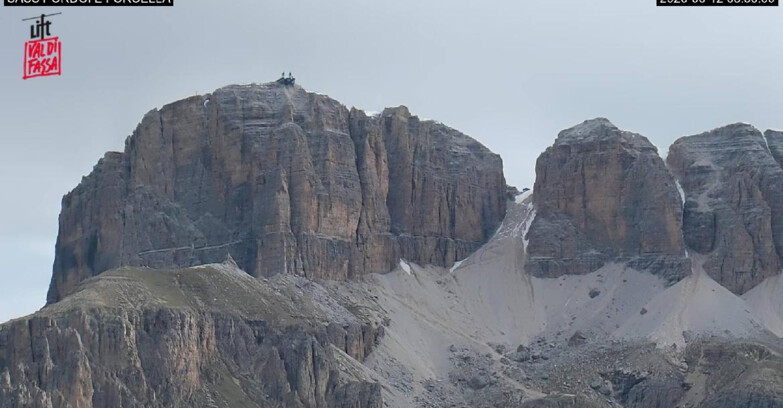 Webcam Canazei Belvedere - Canazei - Forcella Pordoi