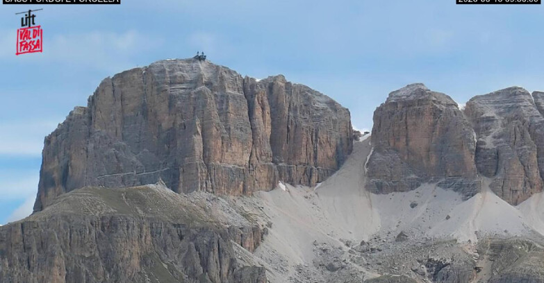 Webcam Canazei-Belvedere  - Canazei - Forcella Pordoi