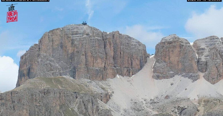 Webcam Canazei-Belvedere  - Canazei - Forcella Pordoi