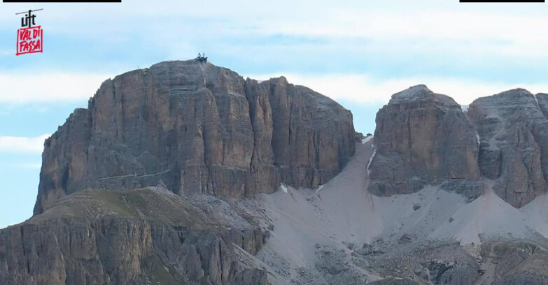 Webcam Canazei-Belvedere  - Canazei - Forcella Pordoi