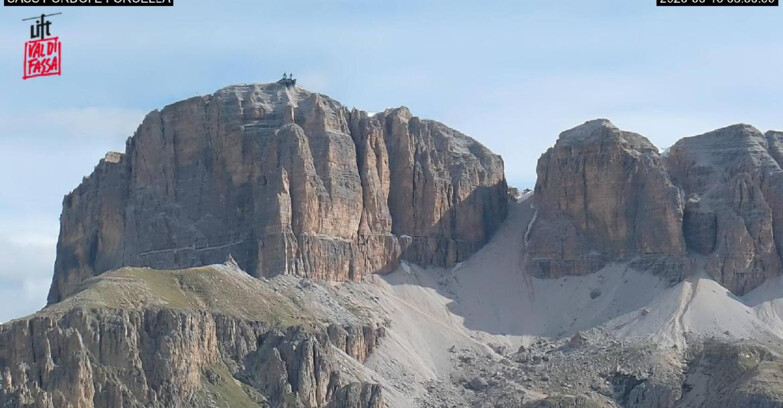 Webcam Canazei-Belvedere  - Canazei - Forcella Pordoi