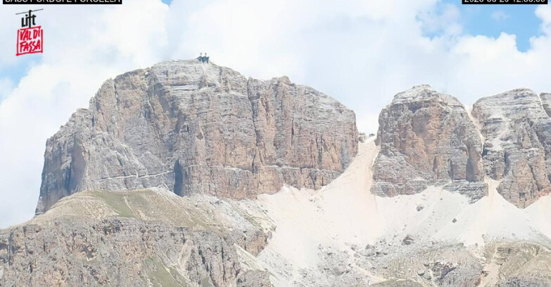 Webcam Canazei-Belvedere - Canazei - Forcella Pordoi