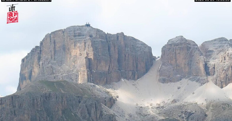 Webcam Canazei-Belvedere - Canazei - Forcella Pordoi