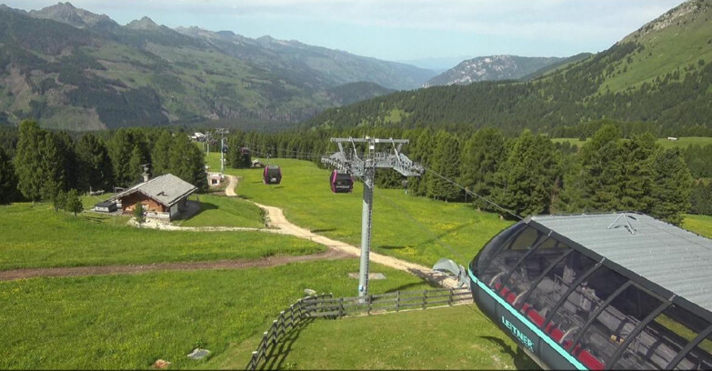 Webcam Bellamonte-Alpe Lusia  - La Morea