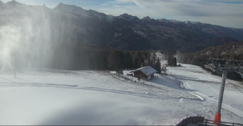 Webcam Белламонте-Альпе-Лусиа  - Pista Le Fassane e Morea Snowpark