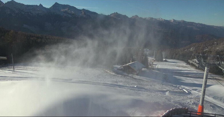 Webcam Белламонте-Альпе-Лусиа  - Pista Le Fassane e Morea Snowpark