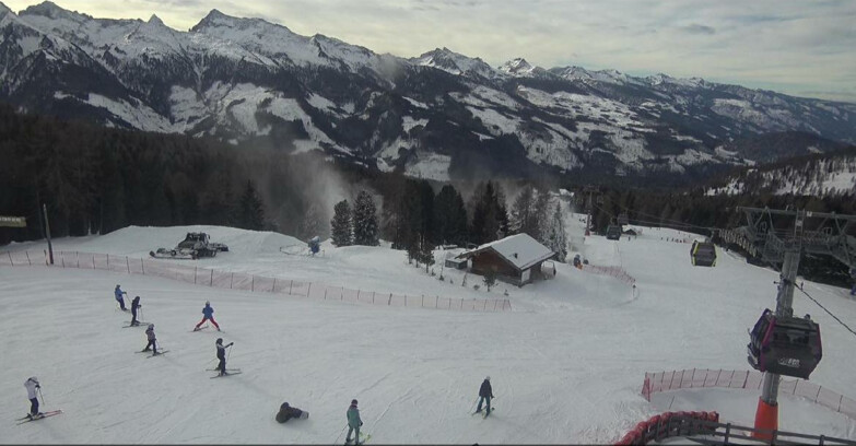 Webcam Bellamonte-Alpe Lusia  - Pista Le Fassane e Morea Snowpark