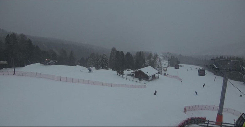 Webcam Bellamonte-Alpe Lusia  - Pista Le Fassane e Morea Snowpark