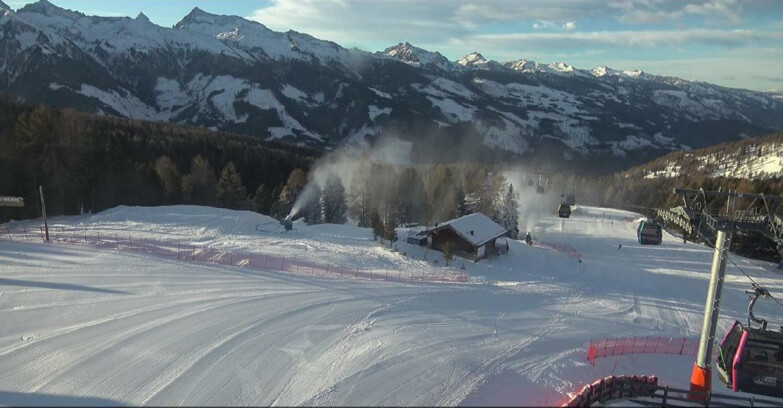 Webcam Bellamonte-Alpe Lusia  - Pista Le Fassane e Morea Snowpark