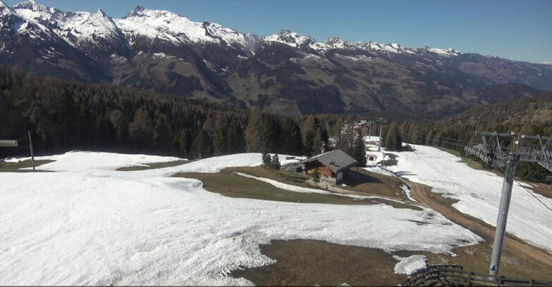 Webcam Bellamonte-Alpe Lusia - Pista Le Fassane e Morea Snowpark