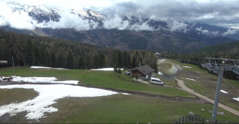 Webcam Bellamonte-Alpe Lusia - Pista Le Fassane e Morea Snowpark