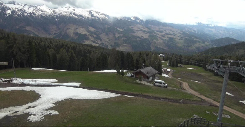 Webcam Bellamonte-Alpe Lusia - Pista Le Fassane e Morea Snowpark