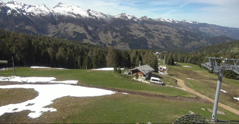 Webcam Bellamonte-Alpe Lusia - Pista Le Fassane e Morea Snowpark