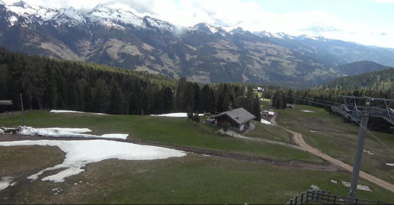 Webcam Bellamonte-Alpe Lusia - Pista Le Fassane e Morea Snowpark