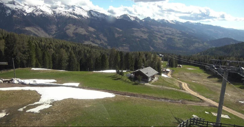 Webcam Bellamonte-Alpe Lusia - Pista Le Fassane e Morea Snowpark