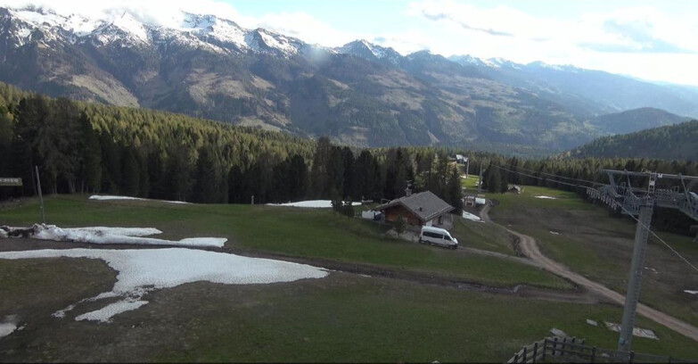 Webcam Bellamonte-Alpe Lusia - Pista Le Fassane e Morea Snowpark