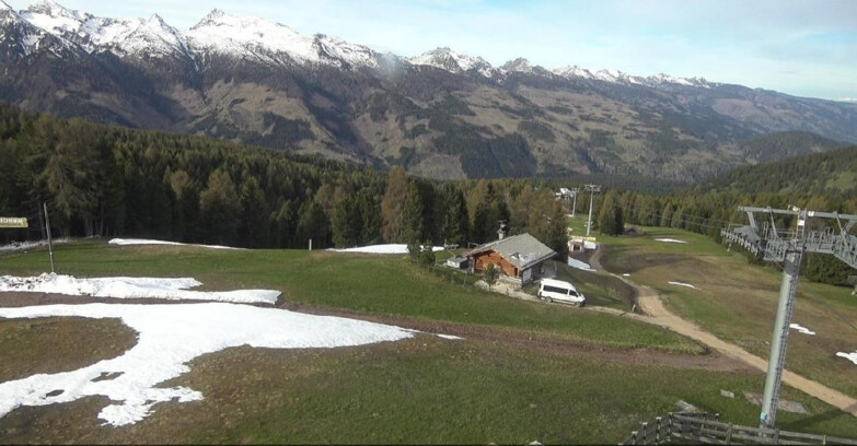 Webcam Bellamonte-Alpe Lusia - Pista Le Fassane e Morea Snowpark
