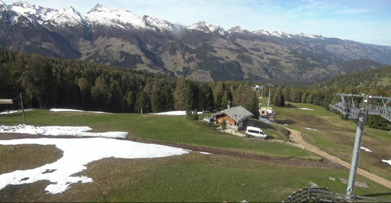 Webcam Bellamonte-Alpe Lusia - Pista Le Fassane e Morea Snowpark