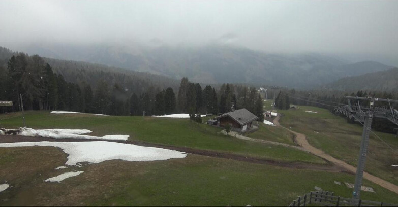 Webcam Bellamonte-Alpe Lusia - Pista Le Fassane e Morea Snowpark