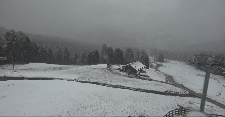 Webcam Bellamonte-Alpe Lusia - Pista Le Fassane e Morea Snowpark