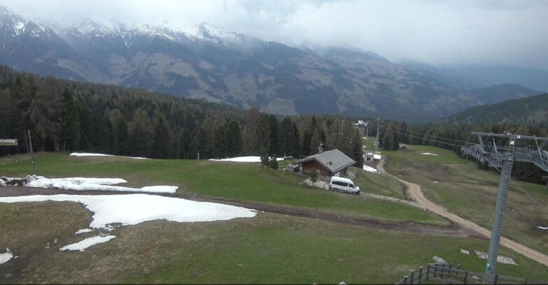 Webcam Bellamonte-Alpe Lusia - Pista Le Fassane e Morea Snowpark