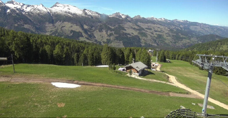 Webcam Bellamonte-Alpe Lusia  - Pista Le Fassane e Morea Snowpark