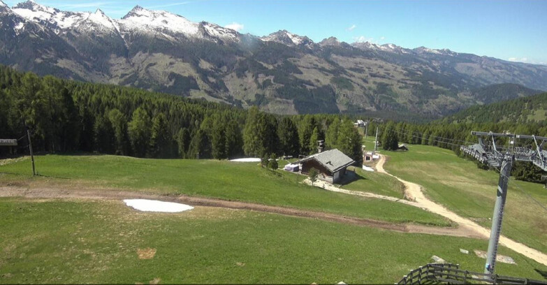 Webcam Bellamonte-Alpe Lusia  - Pista Le Fassane e Morea Snowpark