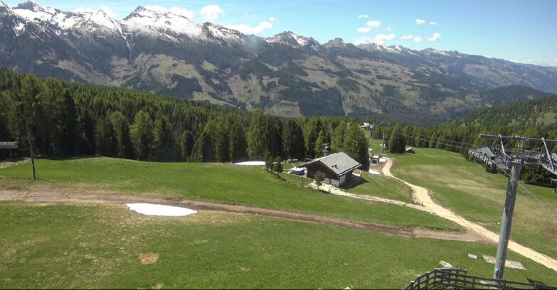 Webcam Bellamonte-Alpe Lusia  - Pista Le Fassane e Morea Snowpark
