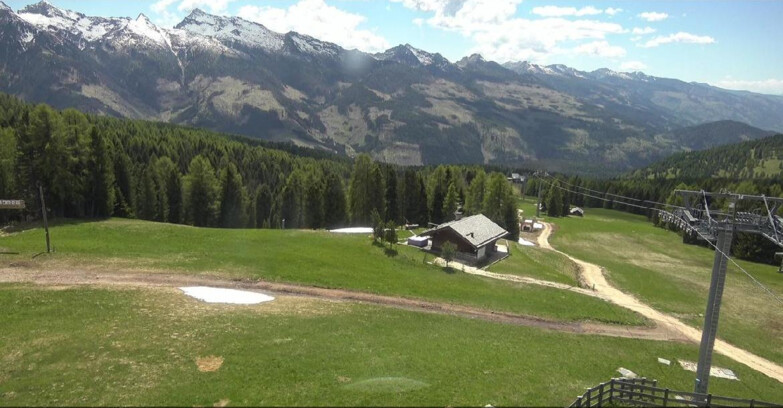 Webcam Bellamonte-Alpe Lusia  - Pista Le Fassane e Morea Snowpark