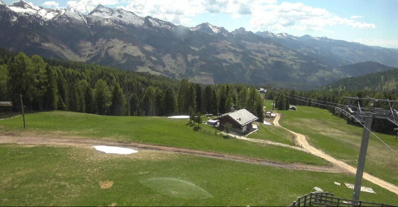 Webcam Bellamonte-Alpe Lusia  - Pista Le Fassane e Morea Snowpark