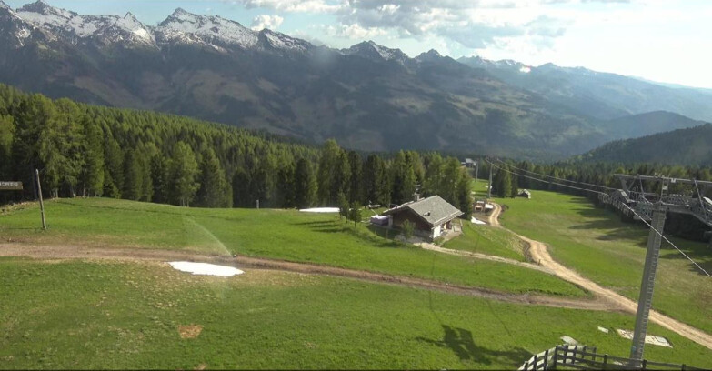 Webcam Bellamonte-Alpe Lusia  - Pista Le Fassane e Morea Snowpark