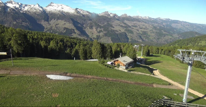 Webcam Bellamonte-Alpe Lusia  - Pista Le Fassane e Morea Snowpark
