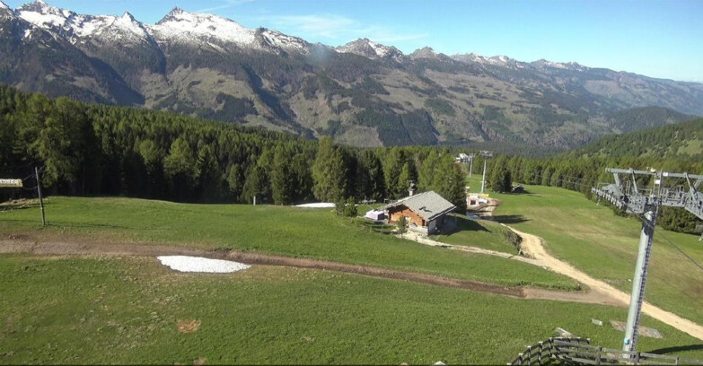 Webcam Bellamonte-Alpe Lusia  - Pista Le Fassane e Morea Snowpark