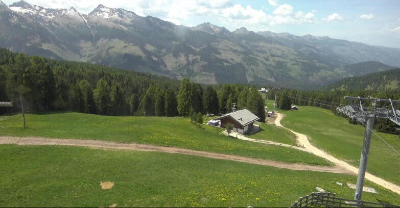 Webcam Bellamonte-Alpe Lusia - Pista Le Fassane e Morea Snowpark