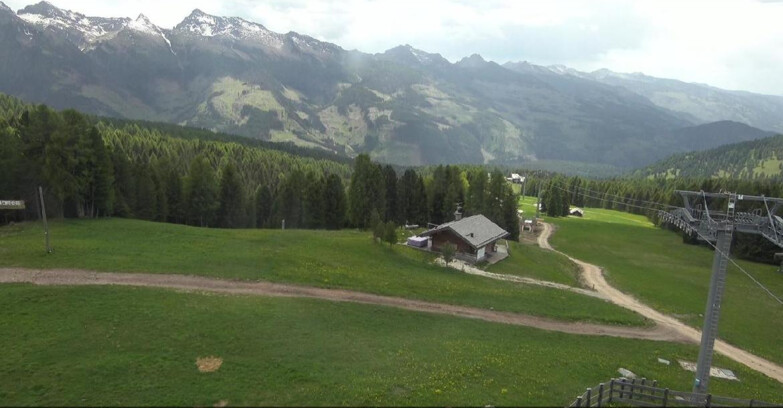 Webcam Bellamonte-Alpe Lusia - Pista Le Fassane e Morea Snowpark