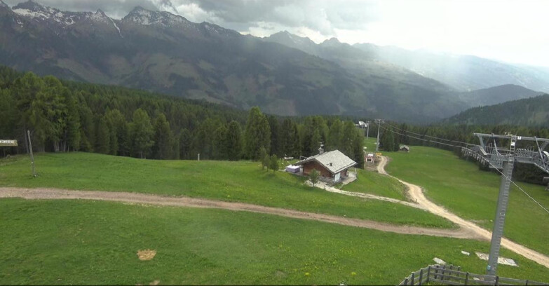 Webcam Bellamonte-Alpe Lusia - Pista Le Fassane e Morea Snowpark