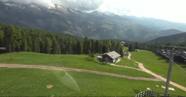 Webcam Bellamonte-Alpe Lusia - Pista Le Fassane e Morea Snowpark