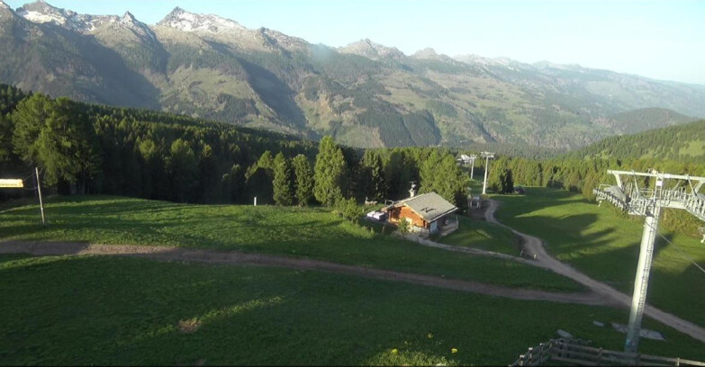 Webcam Bellamonte-Alpe Lusia - Pista Le Fassane e Morea Snowpark