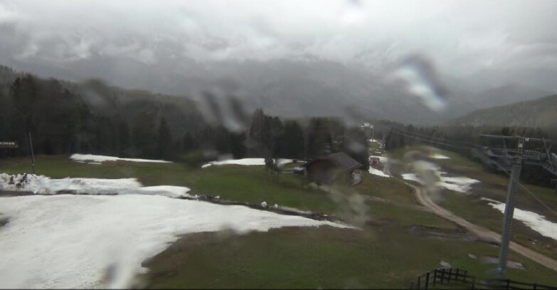 Webcam Bellamonte-Alpe Lusia  - Pista Le Fassane e Morea Snowpark