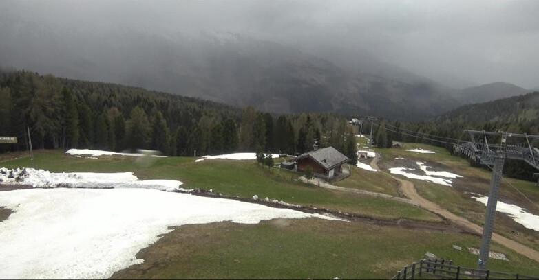 Webcam Bellamonte-Alpe Lusia  - Pista Le Fassane e Morea Snowpark
