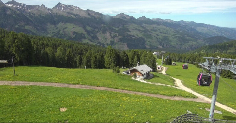 Webcam Bellamonte-Alpe Lusia  - Pista Le Fassane e Morea Snowpark
