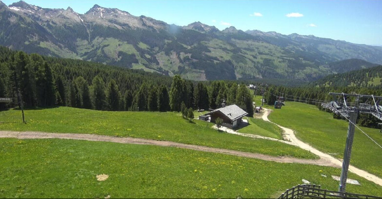 Webcam Bellamonte-Alpe Lusia  - Pista Le Fassane e Morea Snowpark