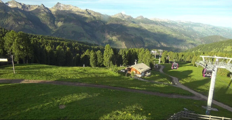 Webcam Bellamonte-Alpe Lusia - Pista Le Fassane e Morea Snowpark