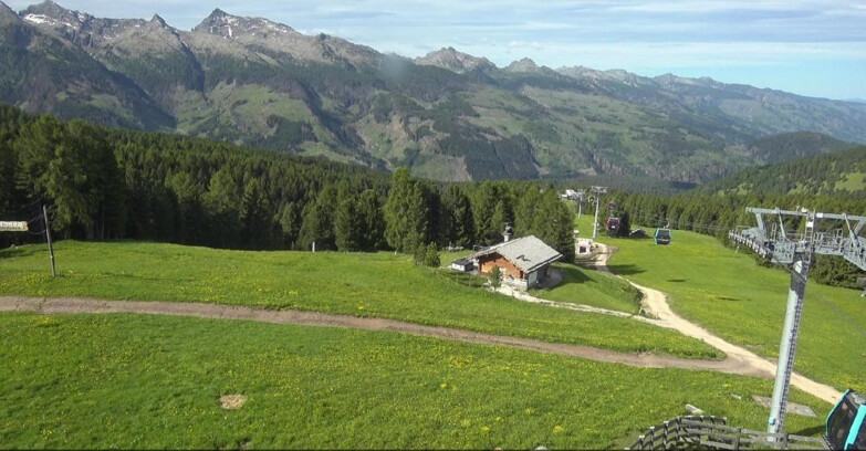 Webcam Bellamonte-Alpe Lusia  - Pista Le Fassane e Morea Snowpark