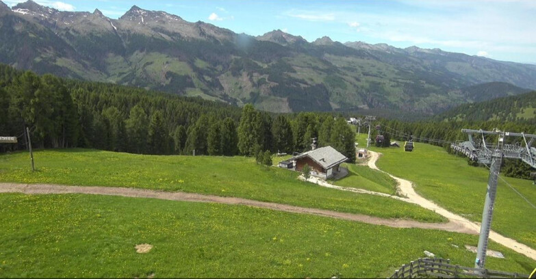 Webcam Bellamonte-Alpe Lusia  - Pista Le Fassane e Morea Snowpark