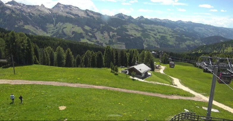 Webcam Bellamonte-Alpe Lusia  - Pista Le Fassane e Morea Snowpark