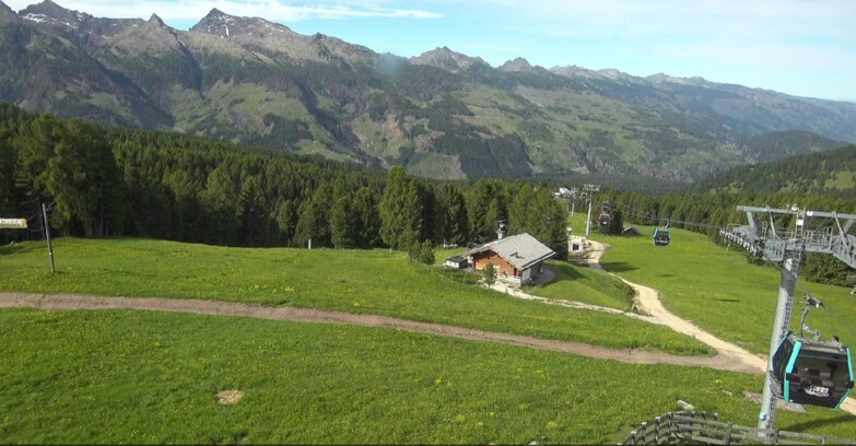Webcam Bellamonte-Alpe Lusia  - Pista Le Fassane e Morea Snowpark