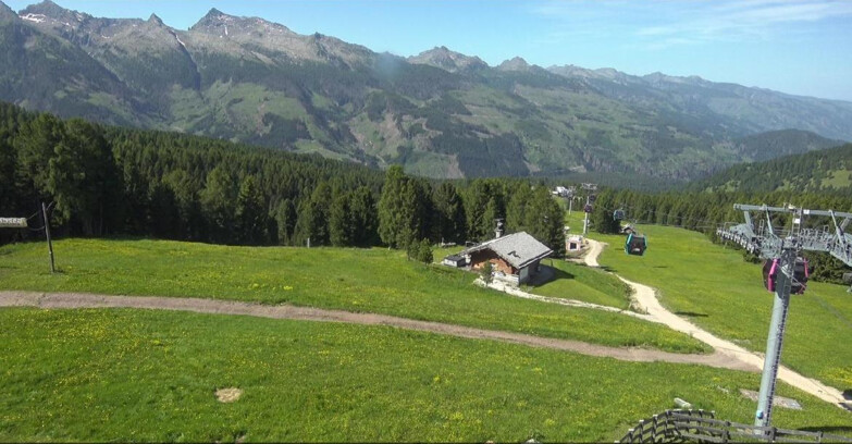 Webcam Bellamonte-Alpe Lusia  - Pista Le Fassane e Morea Snowpark