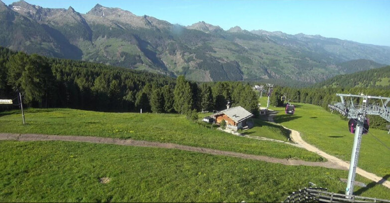 Webcam Bellamonte-Alpe Lusia  - Pista Le Fassane e Morea Snowpark