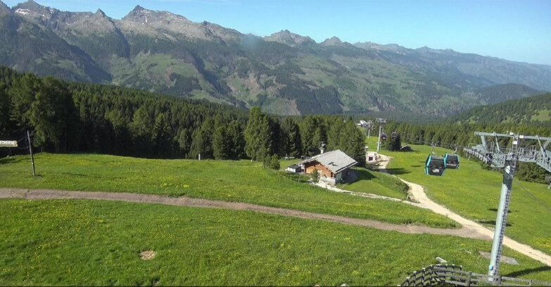 Webcam Bellamonte-Alpe Lusia  - Pista Le Fassane e Morea Snowpark